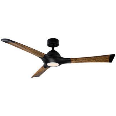 Modern Forms Woody Smart Ceiling Fan - Color: Matte - Blade Color: Distress