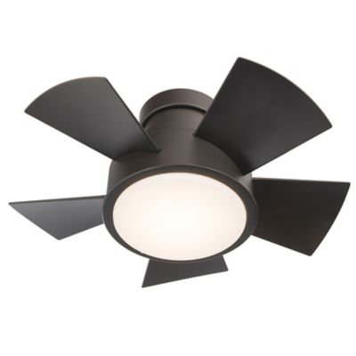 Modern Forms Vox Flushmount Light Smart LED Fan - Color: Bronze - FH-W1802-