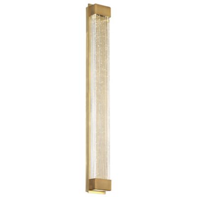 Modern Forms Tower Wall Sconce - Color: Metallics - Size: 27- - WS-58827