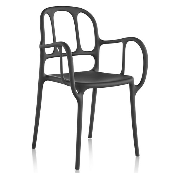 Magis Mila Chair - Color: Black - MGSD2100-N2