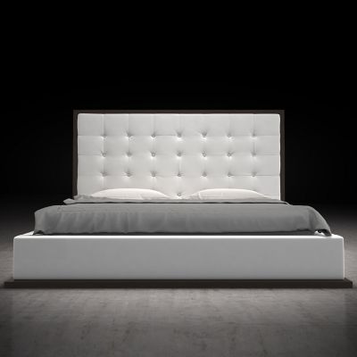Modloft Ludlow Bed MD317 CK WEN WHT Size Cal King Style ...