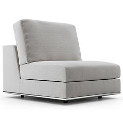 Perry Modular Armless Sofa Chair