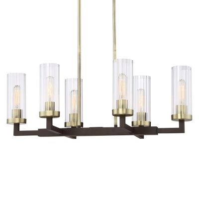 Ainsley Court 6-Light Linear Suspension