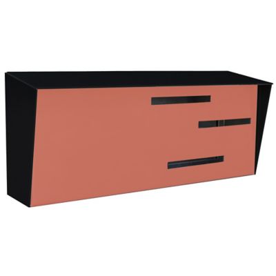 Mid-Century Modern Mailbox - Two-Tone