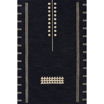 MNI2418573 Momeni Simba SIM-5 Area Rug - Color: Blue - Size:  sku MNI2418573