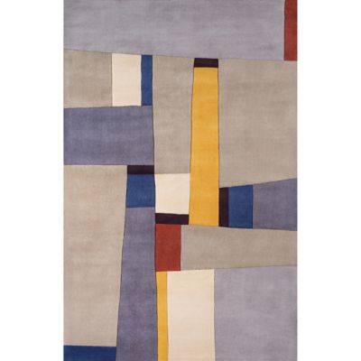 MNI2442963 Momeni New Wave NW-23 Area Rug - Color: Grey - Siz sku MNI2442963