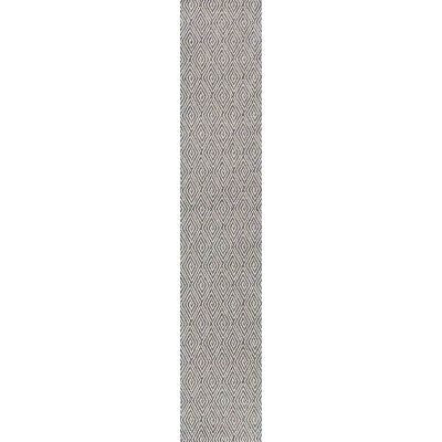 Momeni Downeast DOW-6 Wells Runner - Color: Grey - Size: 2 Ft. x 6 Ft. Runn