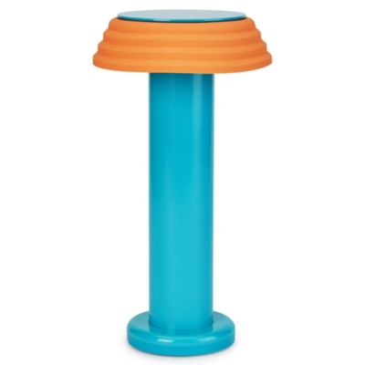 MoMA Sowden PL1 Rechargeable LED Table Lamp - Color: Orange - Size: 1 light