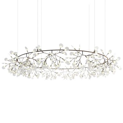 Moooi Heracleum III the Big O LED Chandelier - Color: Matte - Size: 82.6 