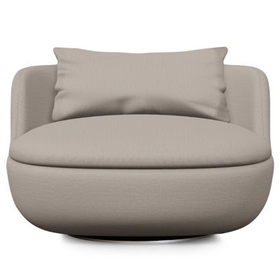 Moooi Bart Upholstered Armchair - Color: Grey - 8718282746517