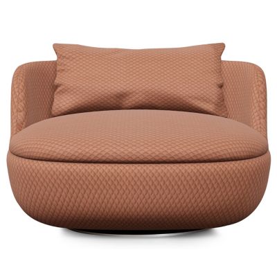 Moooi Bart Upholstered Armchair - Color: Brown - 8718282746272