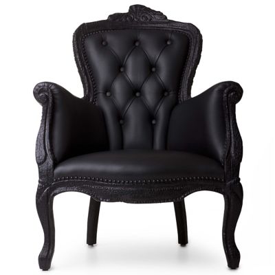 Moooi Smoke Armchair - Color: Black - 8718282338965