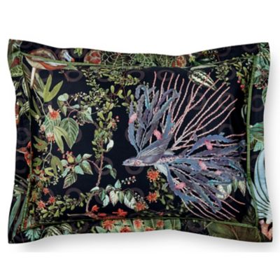 Moooi Menagerie Pillowcases, Set of 2 - Color: Black - Size: King - 245043