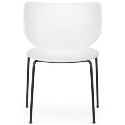 Moooi Hana Stackable Dining Chair - Color: White - 8718282380490