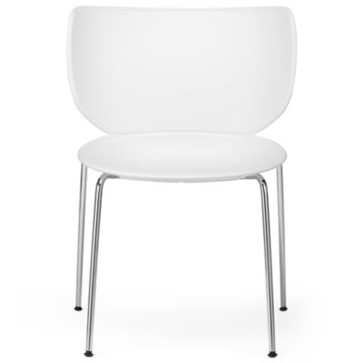 Moooi Hana Stackable Dining Chair - Color: White - 8718282380506