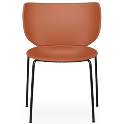 Moooi Hana Stackable Dining Chair - Color: Orange - 8718282380452