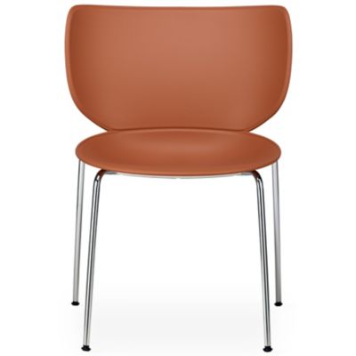 Moooi Hana Stackable Dining Chair - Color: Orange - 8718282380469