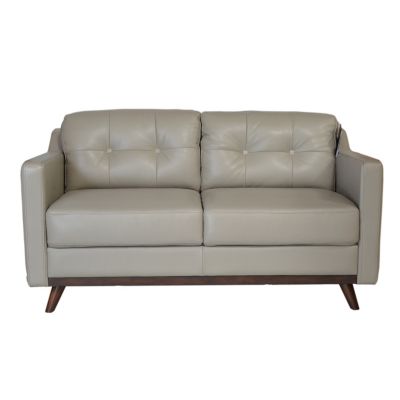 Monika Leather Loveseat
