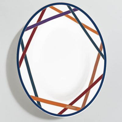 Missoni Nastri Pickle Dish in Red