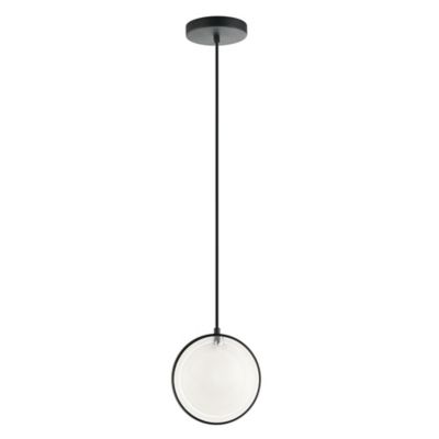 Huxe Benvolio Mini Pendant Light - Color: White