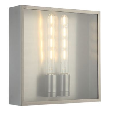 Huxe Federigo Wall / Ceiling Light - Color: Grey - Size: Medium