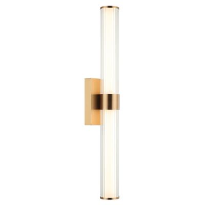 Huxe Arwen 2-Light LED Vanity Light - Color: Gold - Size: Medium