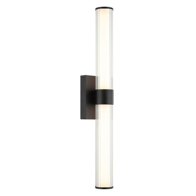 Huxe Arwen 2-Light LED Vanity Light - Color: Black - Size: Medium