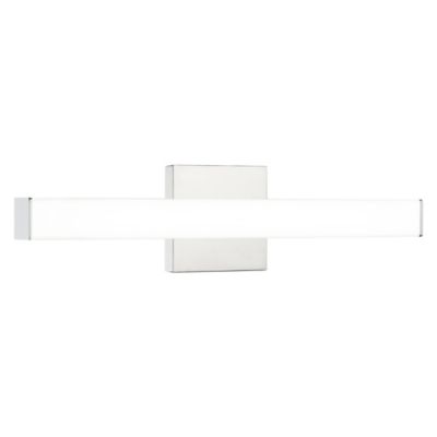 Huxe Adele LED Vanity Light - Color: Silver - Size: Medium