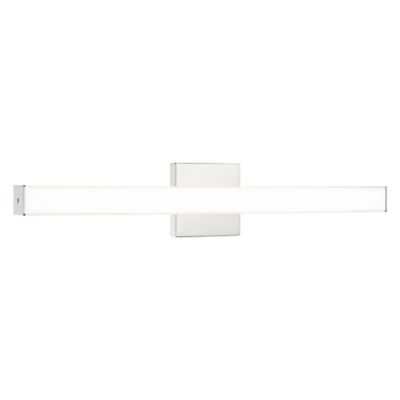 Huxe Adele LED Vanity Light - Color: Silver - Size: Large