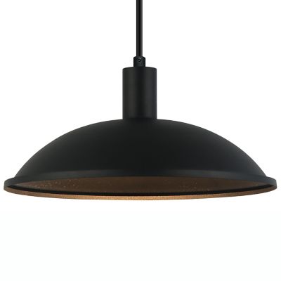 Huxe Dustin Pendant Light - Color: Black - Size: Small