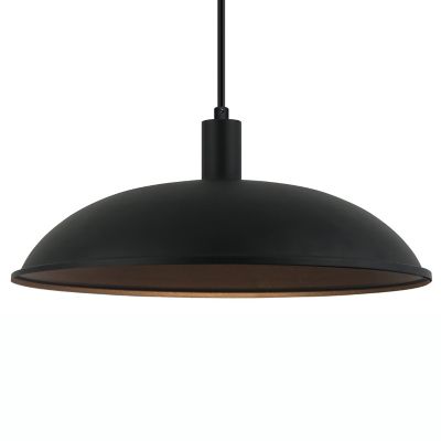 Huxe Dustin Pendant Light - Color: Black - Size: Large