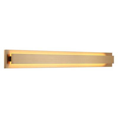 Huxe Emil LED Vanity Light - Color: Gold - Size: Large