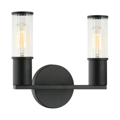 Huxe Pembry Vanity Light - Color: Black - Size: 2 light