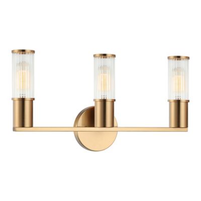 Huxe Pembry Vanity Light - Color: Gold - Size: 3 light