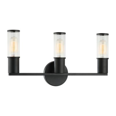 Huxe Pembry Vanity Light - Color: Black - Size: 3 light