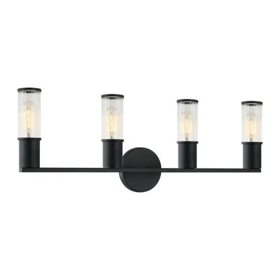 Huxe Pembry Vanity Light - Color: Black - Size: 4 light