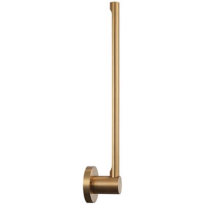 Huxe Novey LED Wall Sconce - Color: Brass - Size: Medium