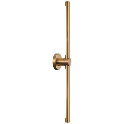 Huxe Novey LED Wall Sconce - Color: Brass - Size: Large