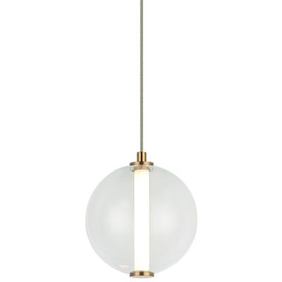 Huxe Bellia LED Mini Pendant Light - Color: Clear - Size: Small