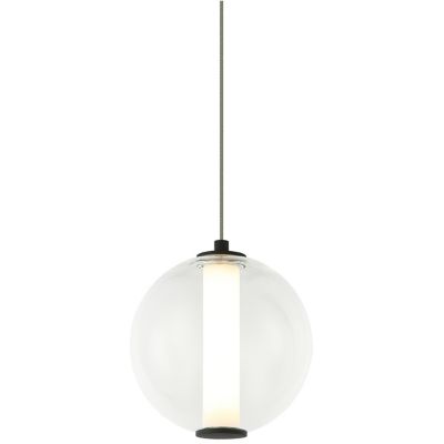 Huxe Bellia LED Mini Pendant Light - Color: Clear - Size: Medium