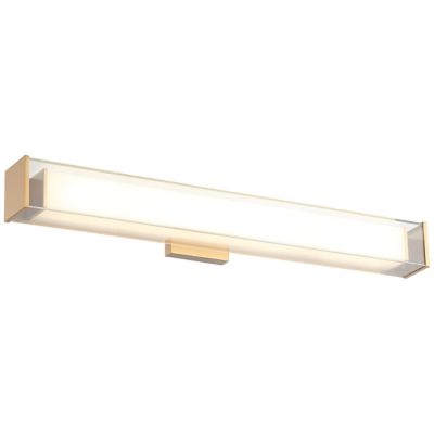 Huxe Carta LED Wall Sconce - Color: Brass - Size: 26