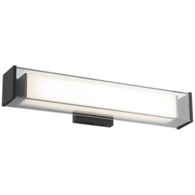 Huxe Carta LED Wall Sconce - Color: Black - Size: 20