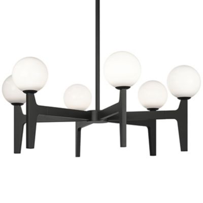 Huxe Raya Chandelier - Color: Black - Size: 30