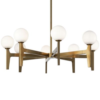 Huxe Raya Chandelier - Color: Brass - Size: 36