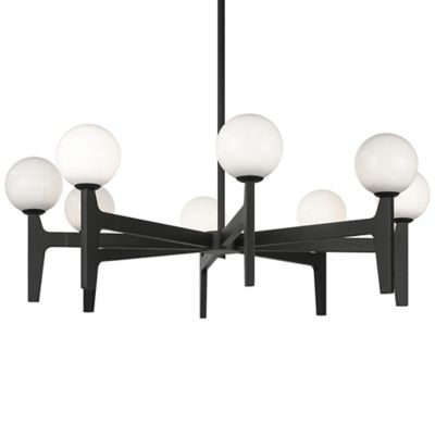 Huxe Raya Chandelier - Color: Black - Size: 36