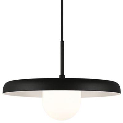 Huxe Cressi Pendant Light - Color: Black - Size: 15