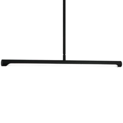 Huxe Novey LED Linear Chandelier Light - Color: Black - Size: 24