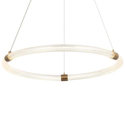 Huxe Papilla LED Chandelier - Color: White - Size: 24