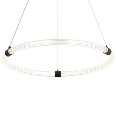 Huxe Papilla LED Chandelier - Color: White - Size: 24