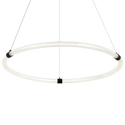 Huxe Papilla LED Chandelier - Color: White - Size: 32